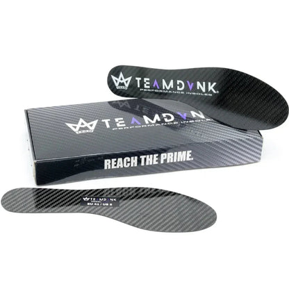 PRO insoles - Pure carbon for sprint and jump - TEAM DVNK