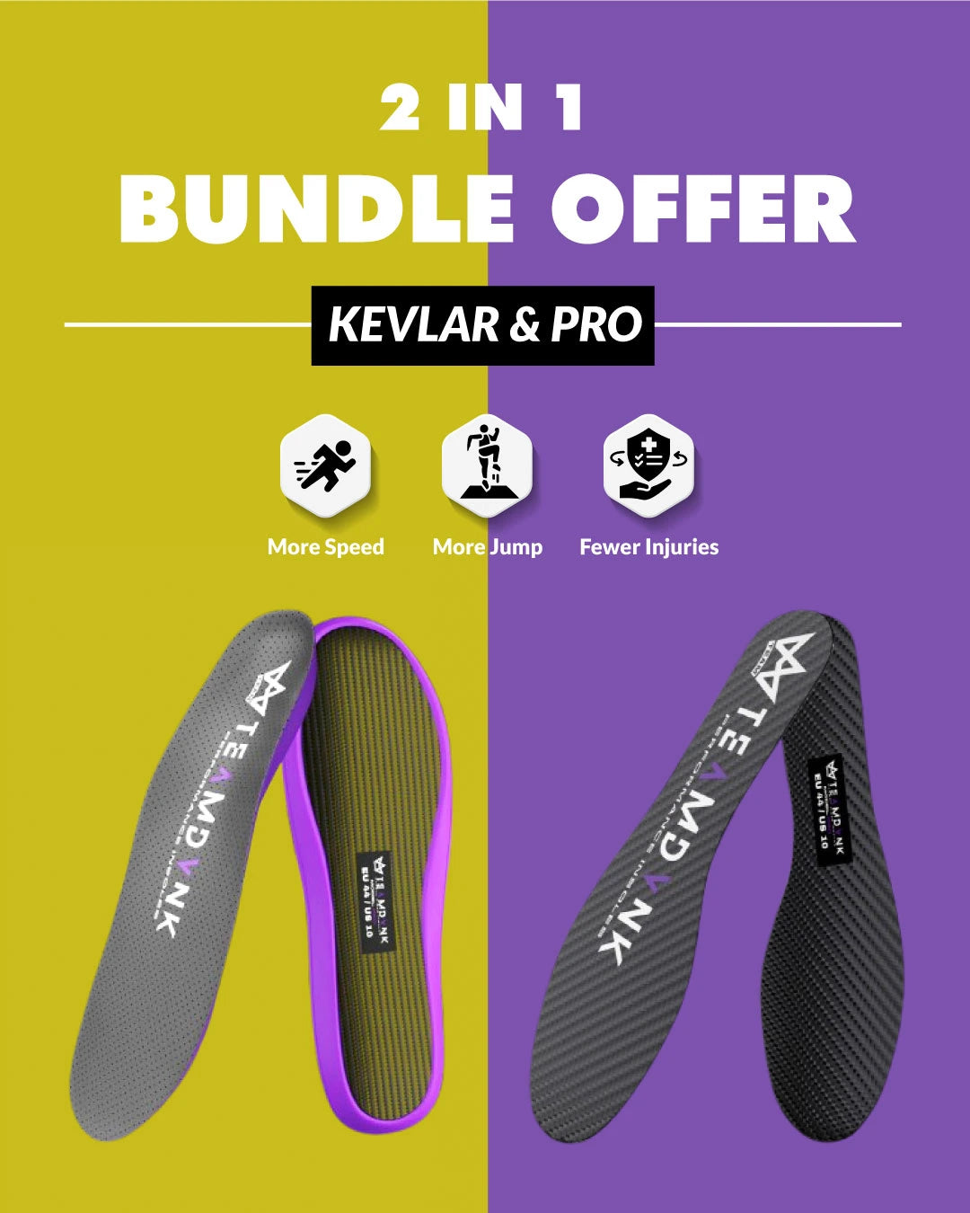 Carbon Fiber Sports Insoles - Increase your Performance with